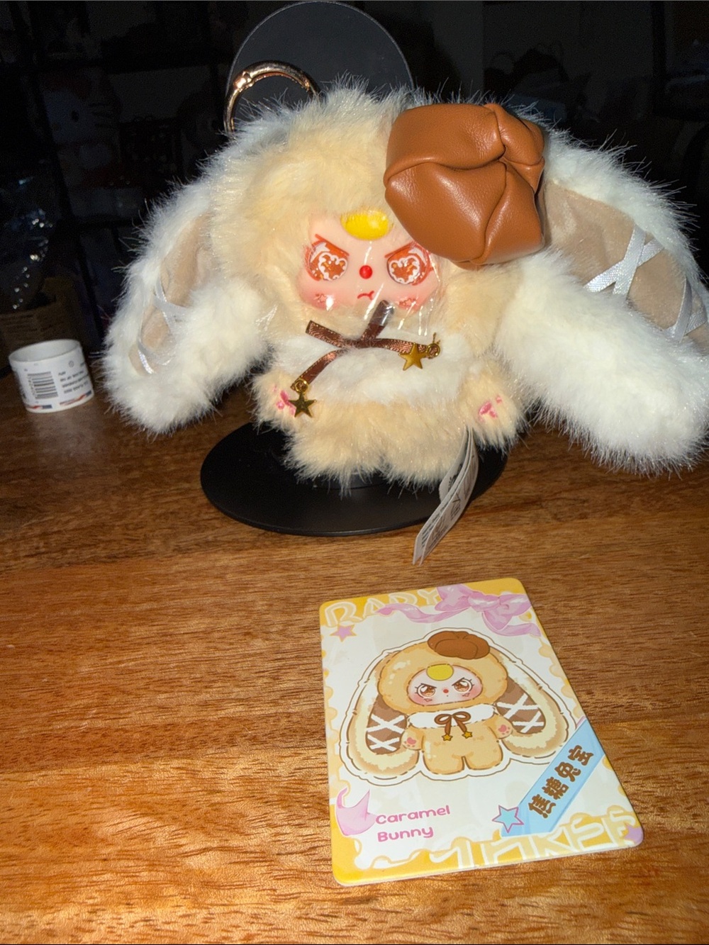 Baby Three Pocket Bunny Treasure - Caramel Bunny